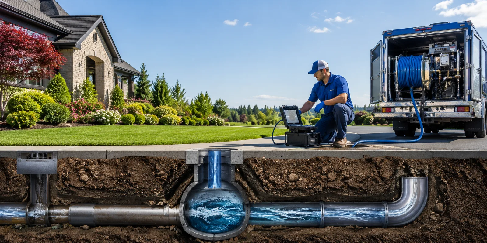 Drainage restoration information for Mannsville, OK
